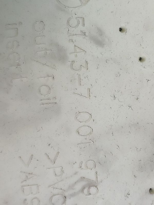 51437001978 BMW 7-Series 2002 Pillar Trim - MIDDLE LEFT - Thumbnail 5