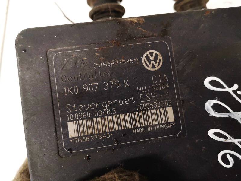 1K0907379K Volkswagen Golf Plus 2005 ABS Unit (ABS Brake Pump) - Thumbnail 2