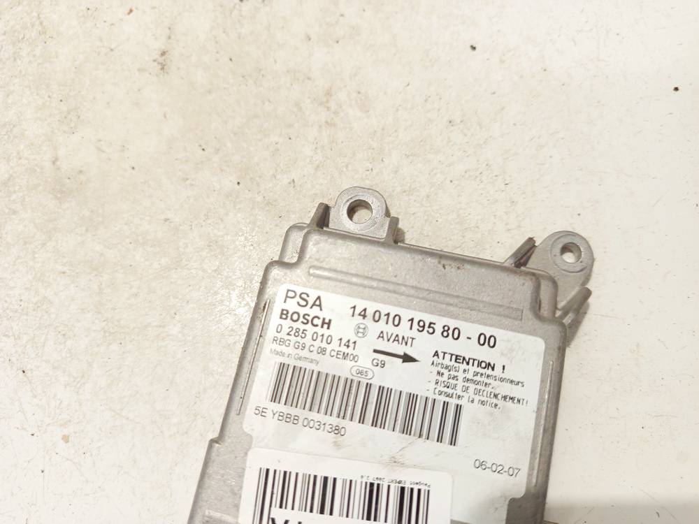 1401019580 Peugeot Expert 2007 Komputer SRS airbag – moduł sterujący poduszek powietrznych - Thumbnail 3