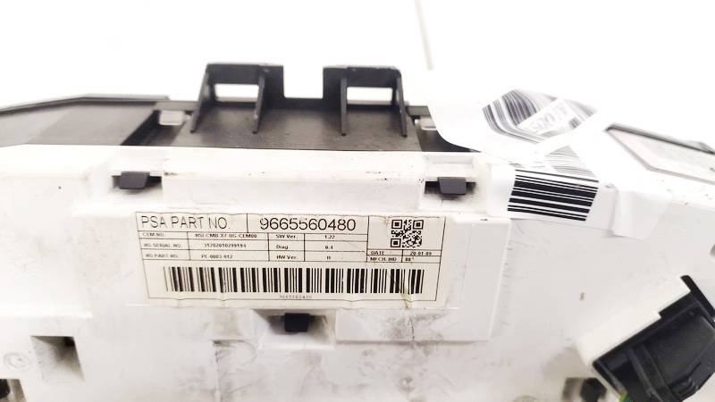 9665560480 Citroen C5 2009 Prędkościomierz – panel instrumentów - Thumbnail 3