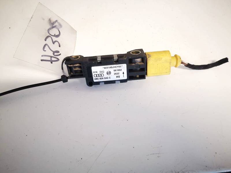 4B0959643C Audi A6 2003 Srs Airbag crash sensor