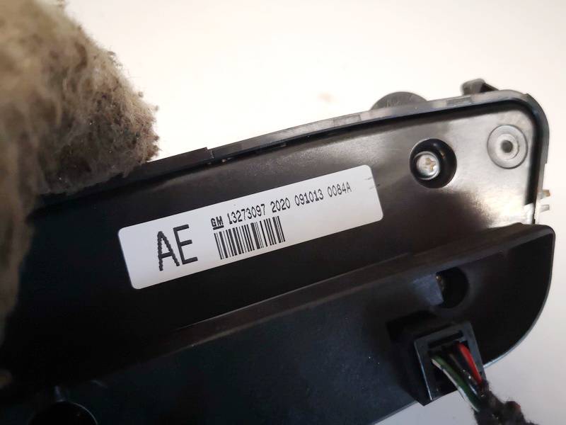 13273097 Opel Insignia 2010 Peciuko valdymas - Thumbnail 3