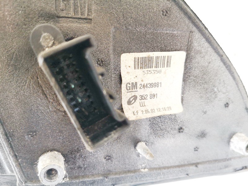 24439981 Opel Vectra 2002 Exterior Door mirror (wing mirror) - FRONT LEFT - Thumbnail 2