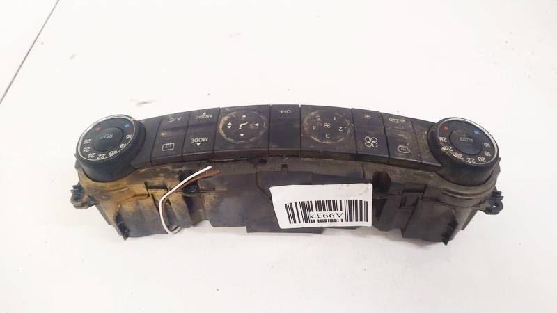 2198300585 Mercedes-Benz CLS-CLASS 2005 Ilmastoinnin ohjaus