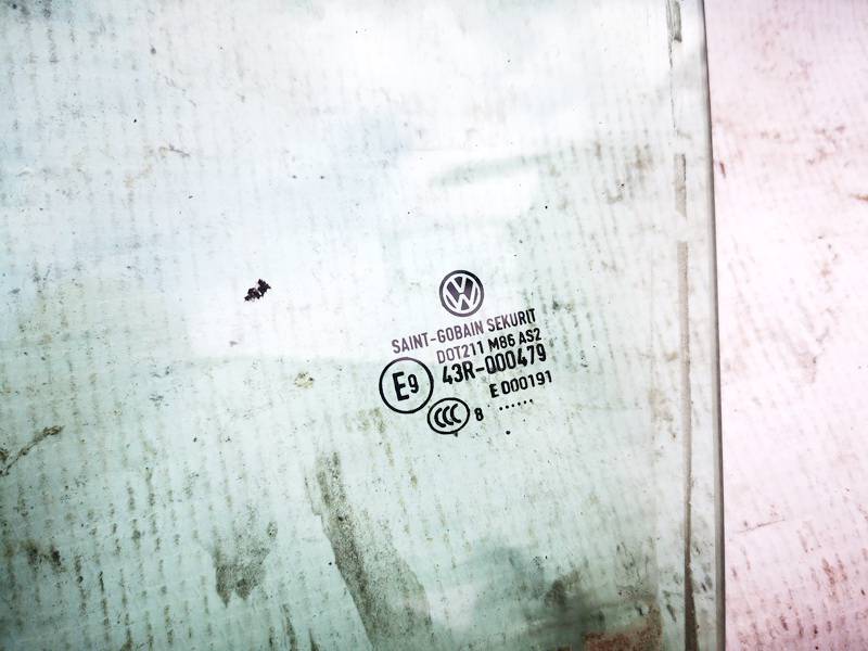 AS2 Volkswagen Polo 2009 Szyba drzwi - PRZEDNIE LEWE - Thumbnail 2