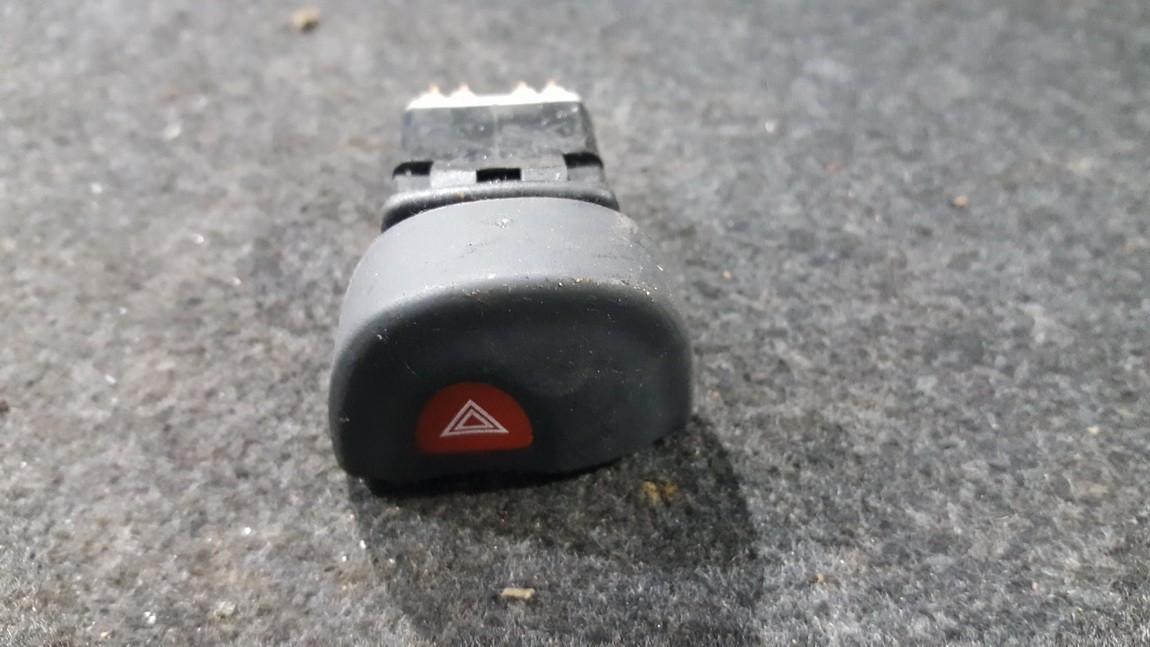 Renault Megane 1999 WARNING, BOTÓN INTERRUPTOR DE LUZ DE PELIGRO