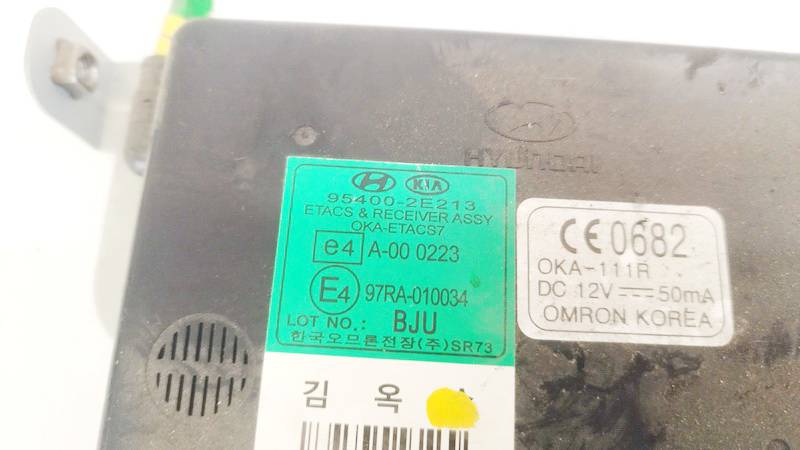 954002E213 Hyundai Tucson 2006 General Module Comfort Relay (Unit) - Thumbnail 2