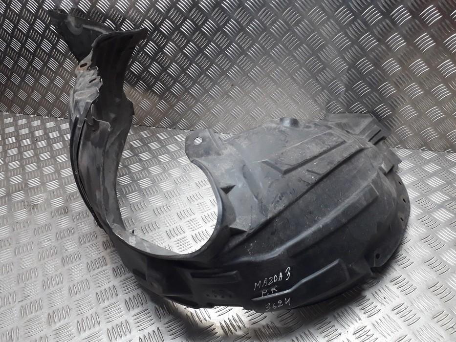 BP4KLH Mazda 3 2004 Plastic Inner Fender - FRONT LEFT