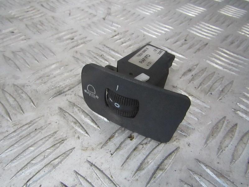 7353160910 USED Headlight Range Control Light Controller Lighting Fiat