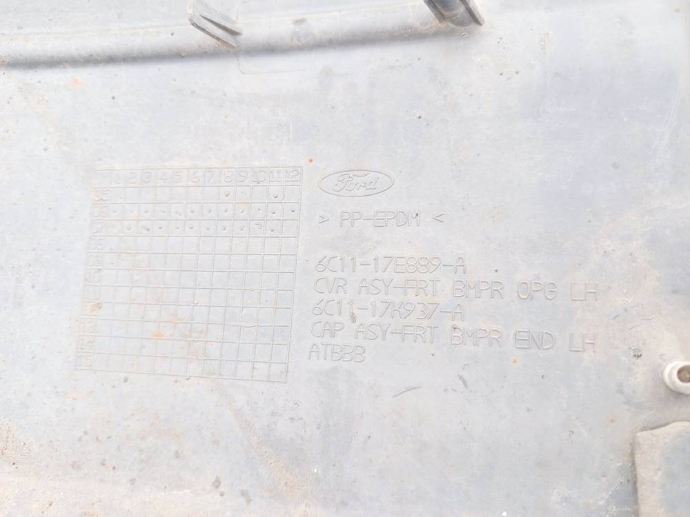 6C1117E889A Ford Transit 2007 Bumper - FRONT - Thumbnail 3