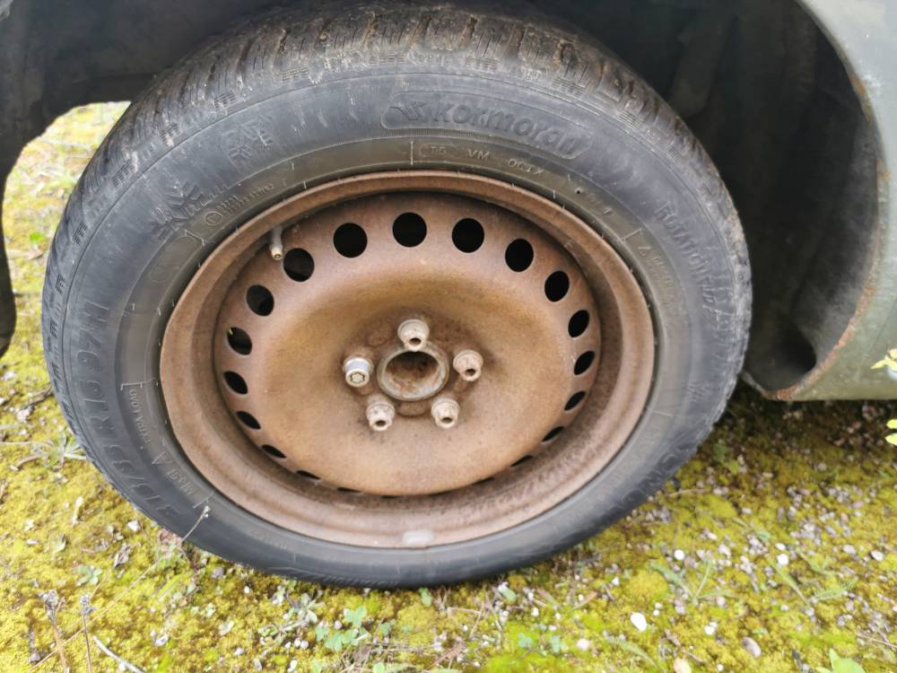 5X108 Ford Mondeo 2007 Komplet stalowych felg R16