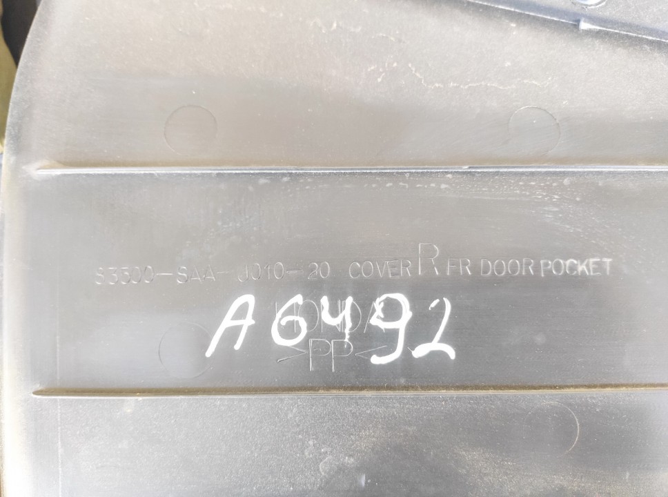 83500SAAJ01020 Honda Jazz 2002 Tapicerka drzwi (wykończenie) - PRZEDNIE PRAWE - Thumbnail 3