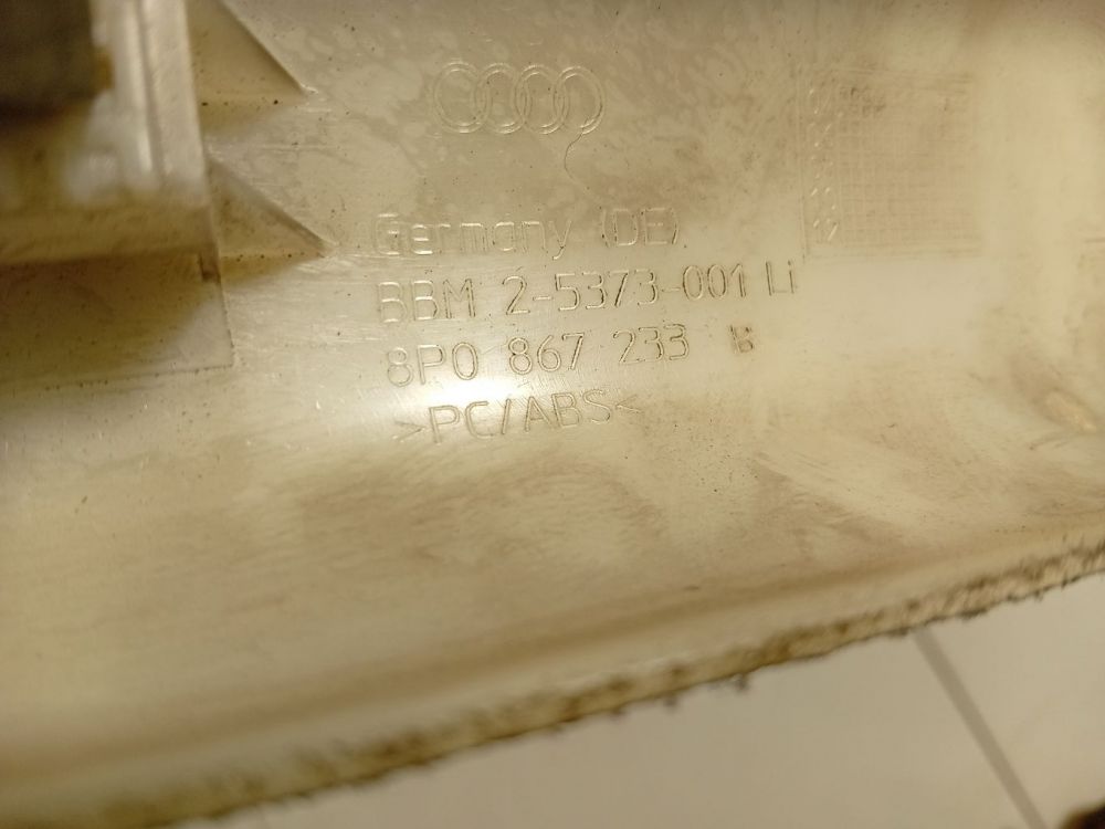 8P0867233 Audi A3 2006 Pillar Trim - FRONT LEFT - Thumbnail 4