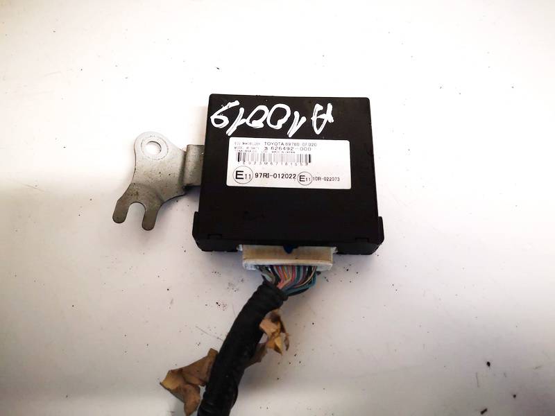 897800F020 Toyota Corolla Verso 2006 Immobiliser ECU