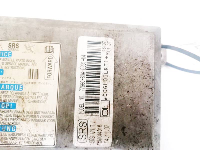 77960SWAE231M4 Honda CR-V 2008 Airbag crash sensors module - Thumbnail 3