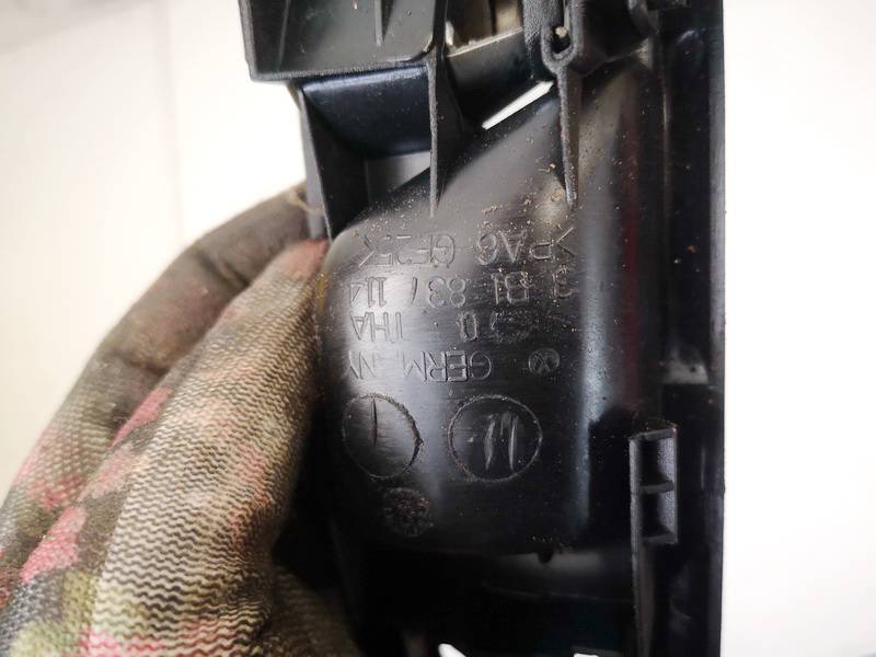 3B1837114 Volkswagen Bora 1999 Wewnętrzna klamka drzwi - PRZEDNIE PRAWE - Thumbnail 3