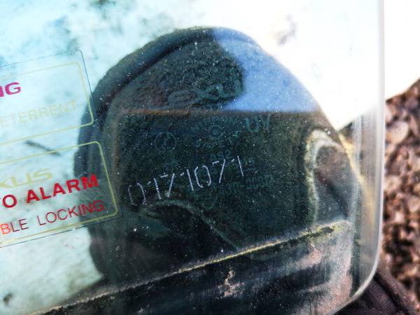 AS2 Lexus RX - CLASS 2003 Seitenscheibe Fenster Seiten Scheibe Vorne Linke - Thumbnail 3