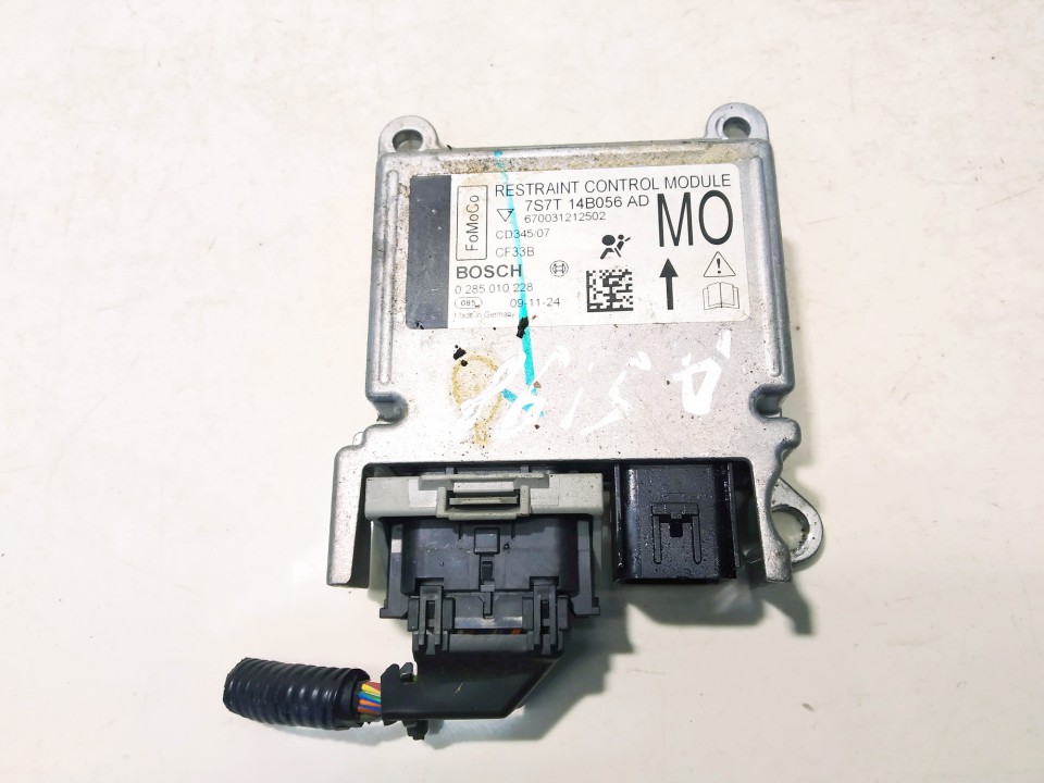 7S7T14B056AD Ford Mondeo 2010 Steuergerät ECU Modul Airbag steuergerät