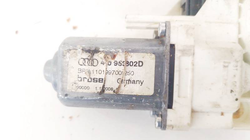 4F0959802D Audi A6 2009 Window Motor - FRONT RIGHT - Thumbnail 3