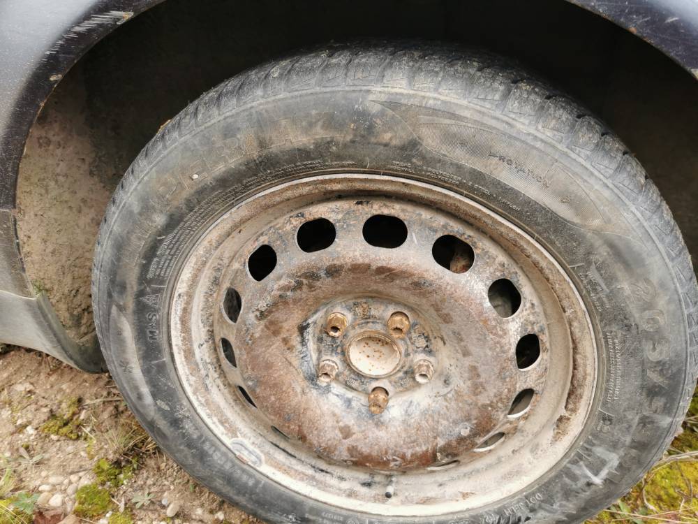 5X112 Audi A6 2000 Skardiniu ratu komplektas R16 - Thumbnail 4