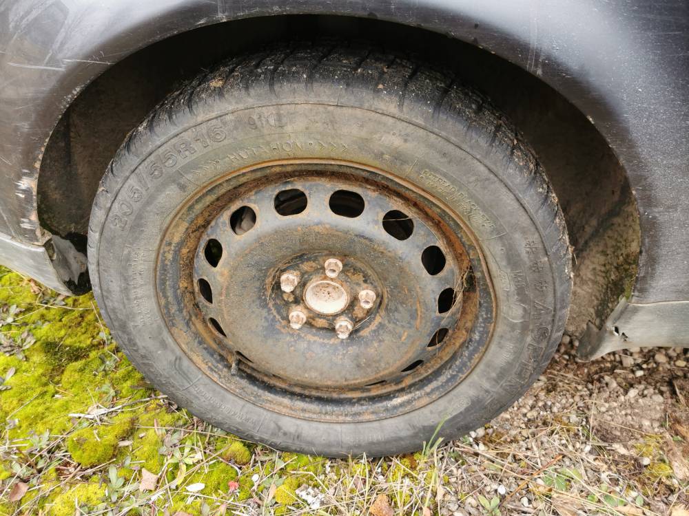 5X112 Audi A6 2000 Skardiniu ratu komplektas R16 - Thumbnail 2