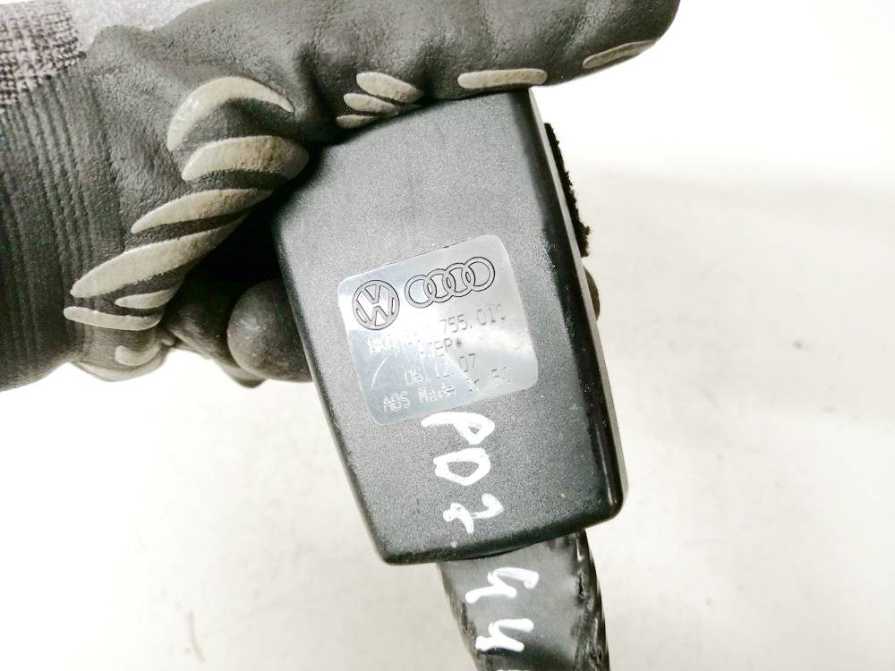 8K0857755 Audi A5 2007 Seat belt holder (Seat belt Buckle) - FRONT RIGHT - Thumbnail 3