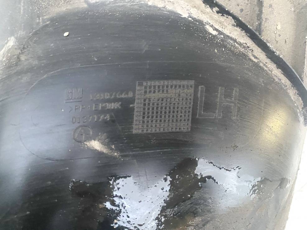 0137174 Opel Astra 2006 Plastic Inner Fender - REAR LEFT - Thumbnail 4