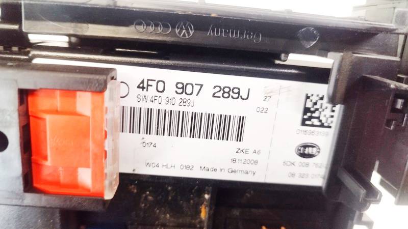 4F0907289J Audi A6 2009 Mukavuusmoduuli - Thumbnail 2