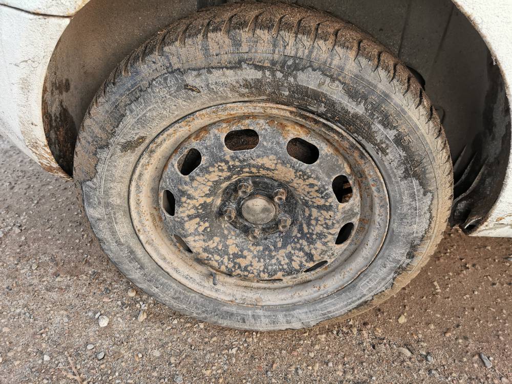 5X100 Skoda Roomster 2006 Komplet stalowych felg R15 - Thumbnail 4