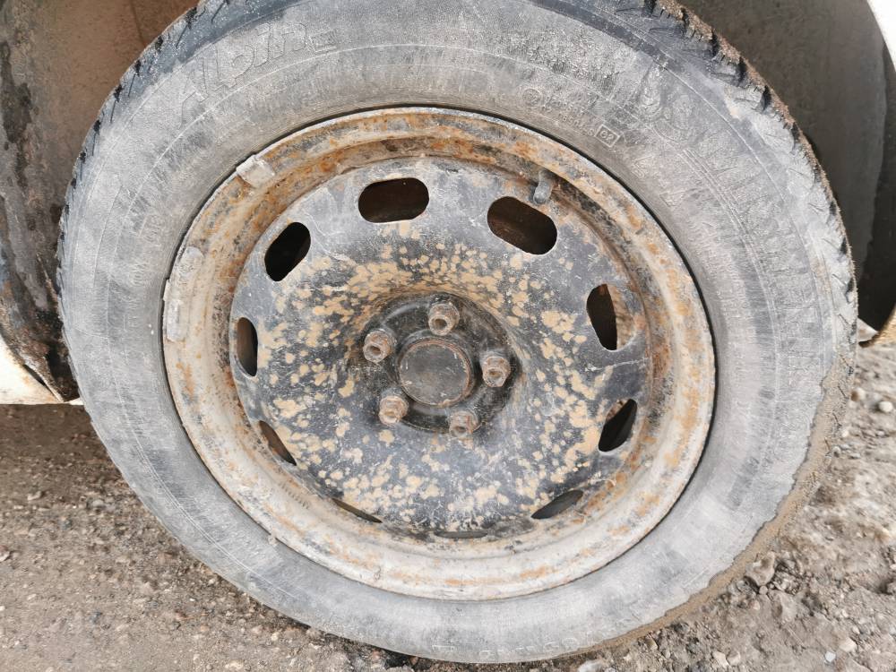 5X100 Skoda Roomster 2006 Komplet stalowych felg R15