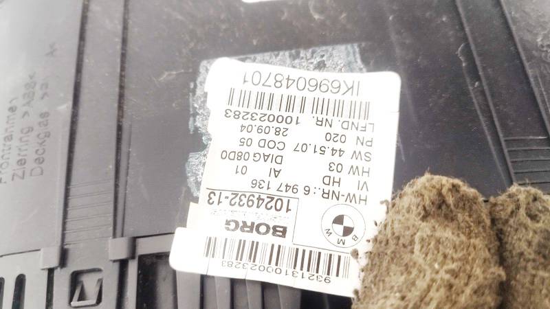 102493213 BMW 1-Series 2004 Speedometers - Cockpit - Speedo Clocks Instrument - Thumbnail 3