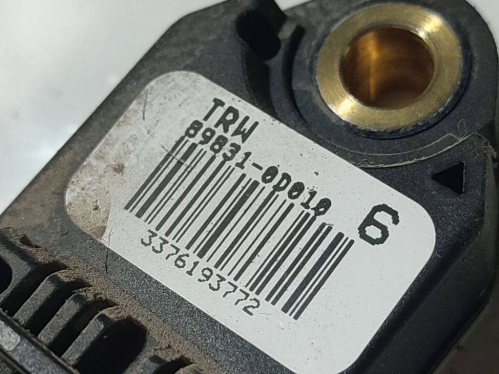 898310D010 Toyota Yaris 2007 Srs Airbag crash sensor - Thumbnail 4