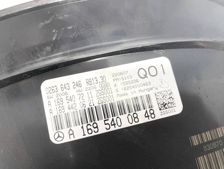 A1695400848 Mercedes-Benz A-CLASS 2007 Щиток приборов - Автомобильный спидометр - Thumbnail 3