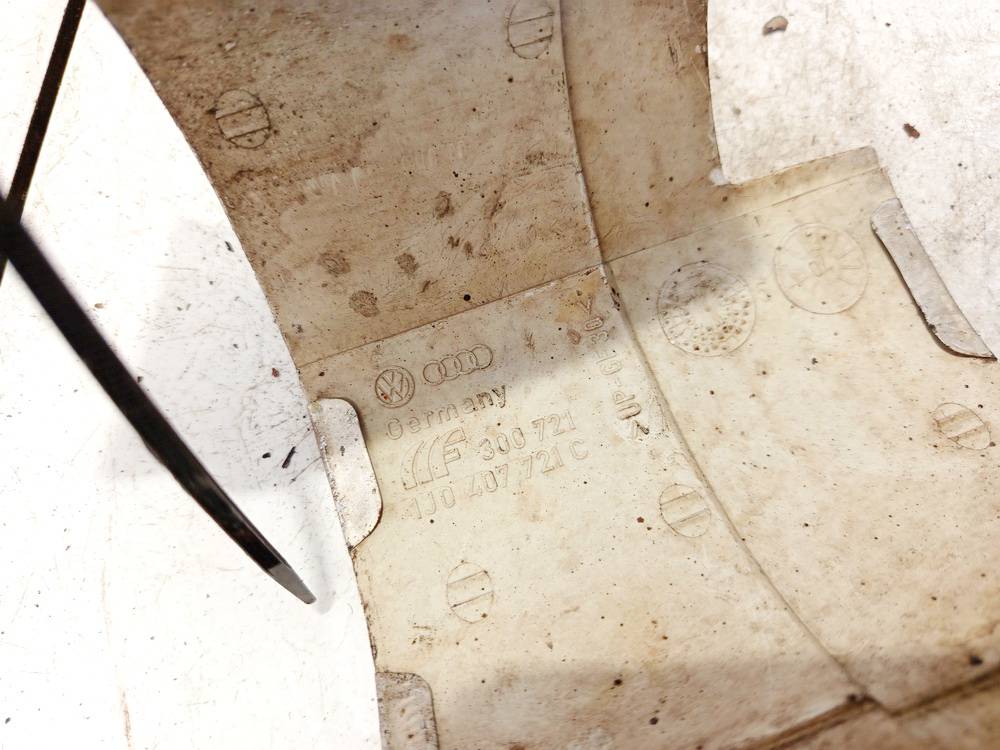 1J0407721C Volkswagen Golf 2005 Shaft Guard Plate Cover - FRONT RIGHT - Thumbnail 3