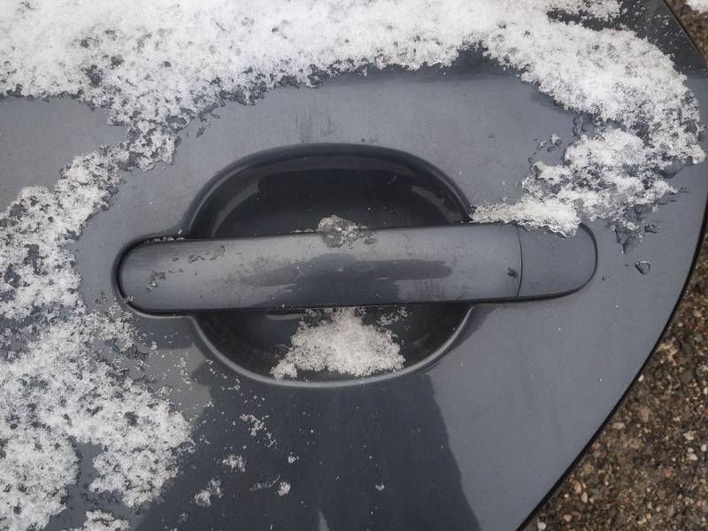 Skoda Octavia 2012 Door Handle Exterior - REAR LEFT