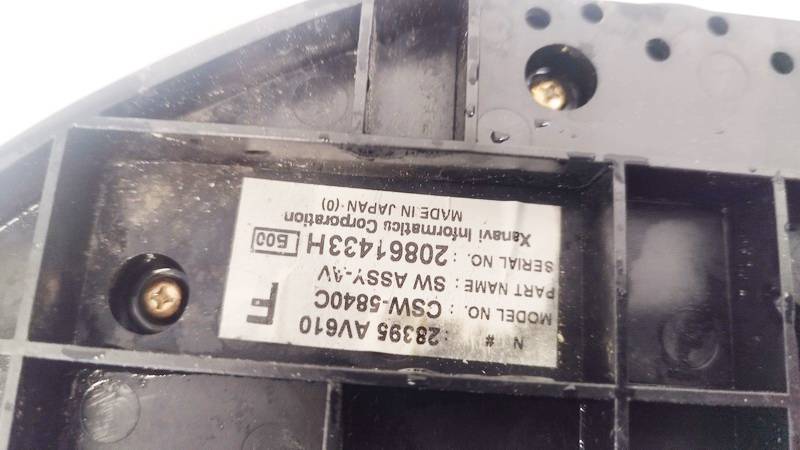 28395AV610 Nissan Primera 2003 Climate Control Panel (heater control switches) - Thumbnail 3