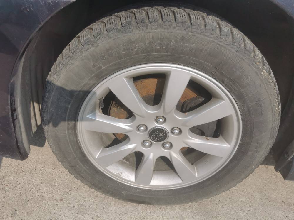 5X100 Subaru Legacy 2010 Lietu ratu komplektas R16 - Thumbnail 4