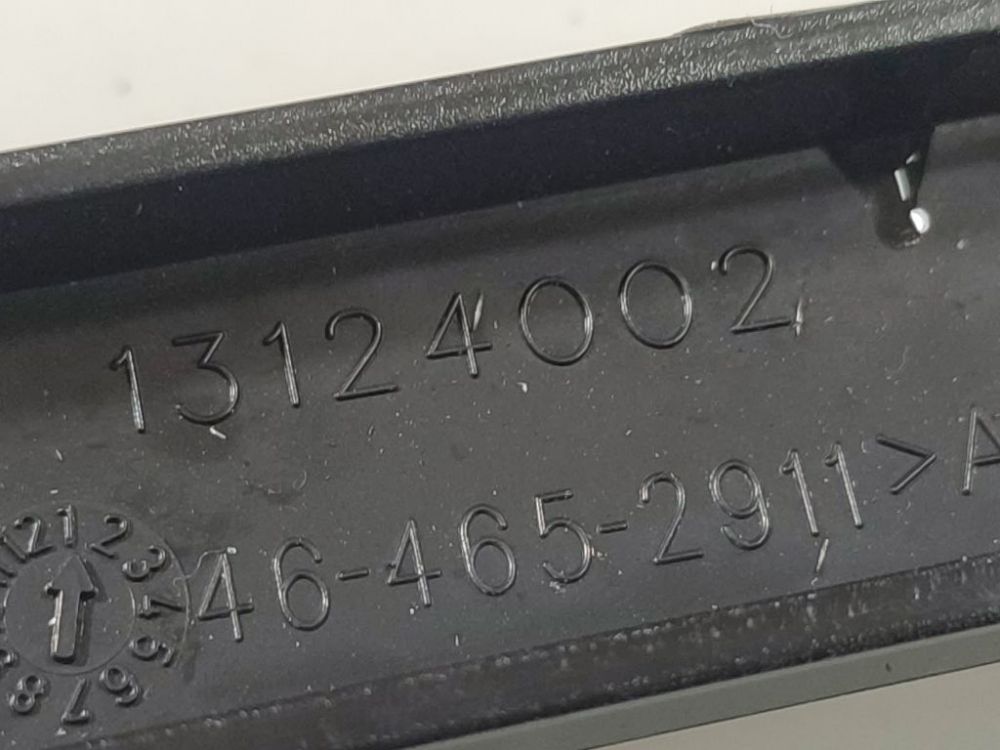 13124002 Opel Meriva 2006 Wykończenie wnętrza (plastikowe elementy) - Thumbnail 4