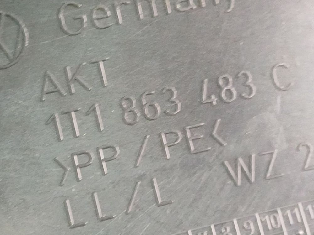 1T1863483C Volkswagen Touran 2004 Vidinio slenkscio apdaila P.K. - Thumbnail 4