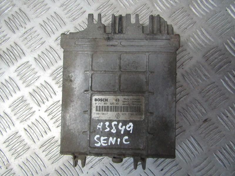 0281001809 Renault Scenic 1998 ECU Engine Computer (Engine Control Unit)