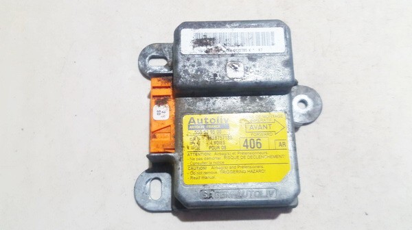 550539500 Peugeot 406 1997 SRS AIRBAG KOMPIUTERIS - ORO PAGALVIU VALDYMO BLOKAS
