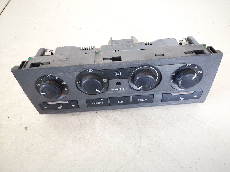 4F1820043G Audi A6 2005 Climate Control Panel (heater control switches)