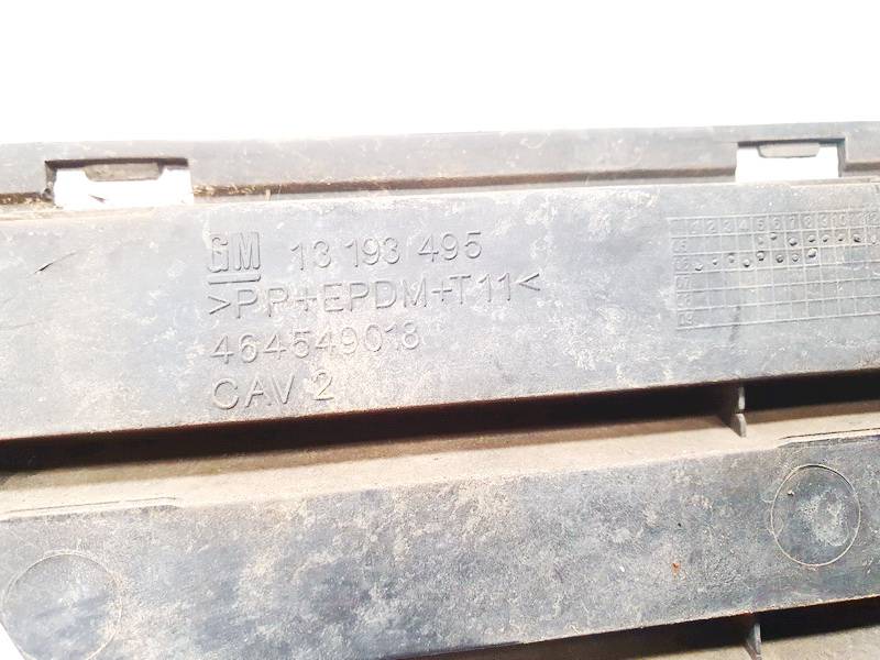 13193495 Opel Meriva 2007 Bumper Grille - FRONT CENTER - Thumbnail 3