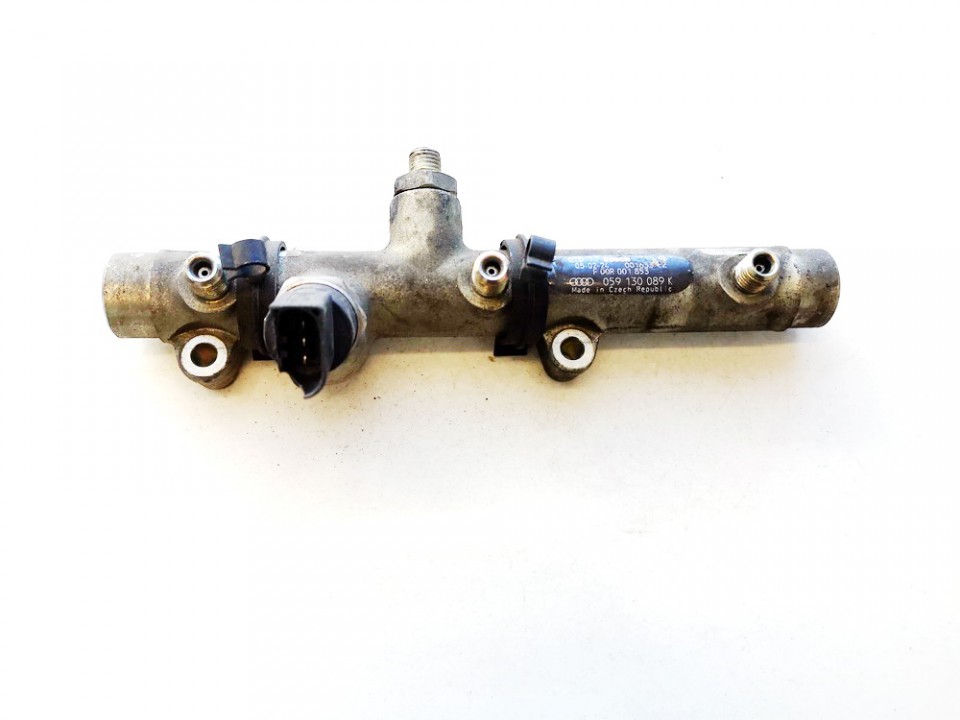 059130089K Audi A6 2006 Fuel injector rail (injectors)(Fuel distributor)