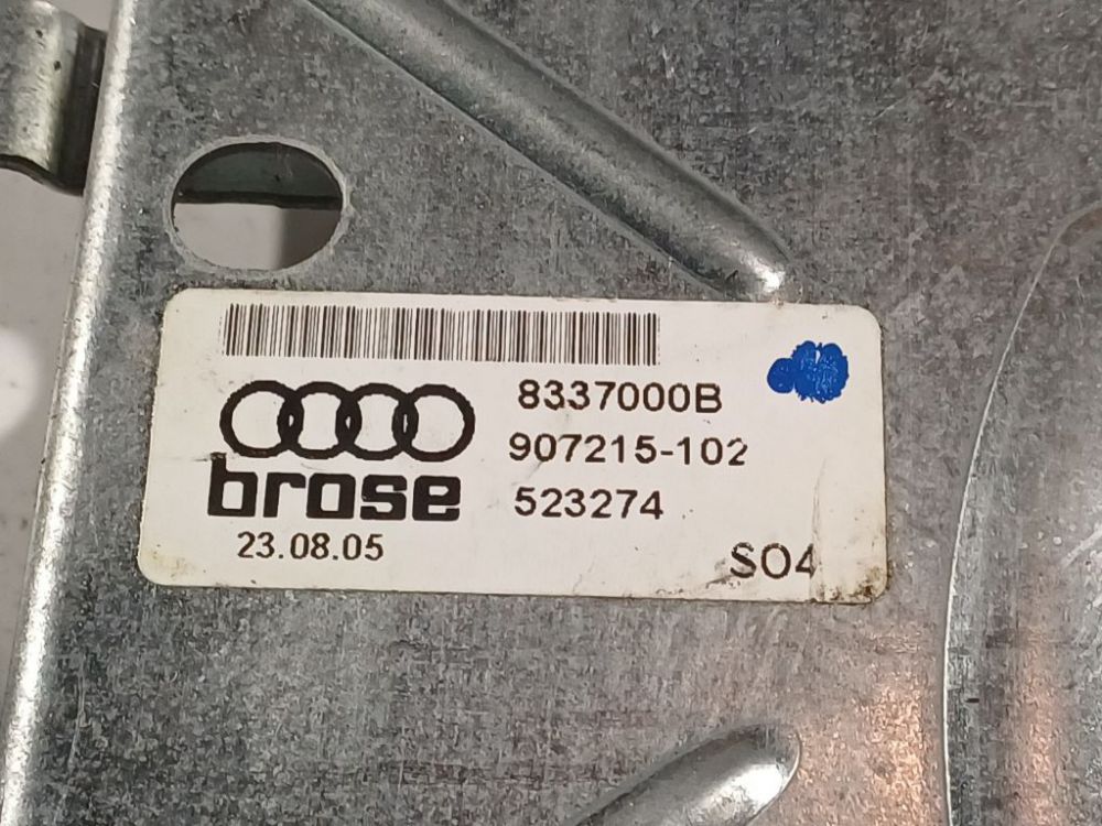 8337000B Audi A6 2005 Seat Motor Regulator - FRONT LEFT - Thumbnail 4