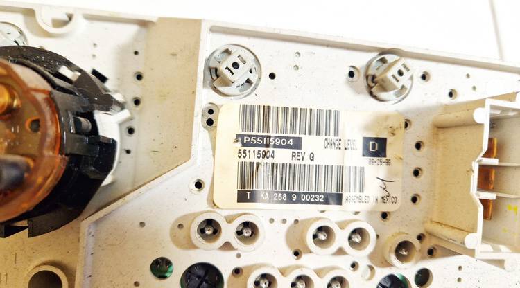 55115904 Jeep Grand Cherokee 2000 Commande chauffage - Thumbnail 3