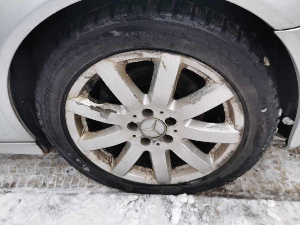 5X112 Mercedes-Benz E-CLASS 2008 Komplet Kół Zimowych R17 - Thumbnail 4