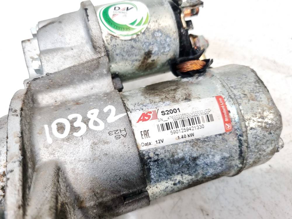 S2001 Opel Astra 2008 Starter Motor - Thumbnail 4
