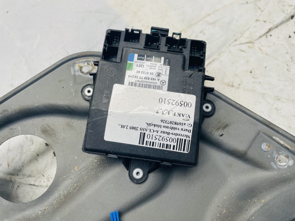 A1698207326 Mercedes-Benz A-CLASS 2005 Door control relay (DOOR CONTROL UNIT MODULE ECU )