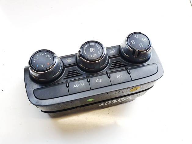 74736602 Audi TT 2008 Climate Control Panel (heater control switches)